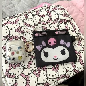 Kuromi coin purse